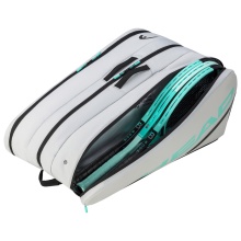 Head Tennis-Racketbag Tour Racquet Bag XL (Schlägertasche, 3 Hauptfächer) 2024 grau/teal 12er